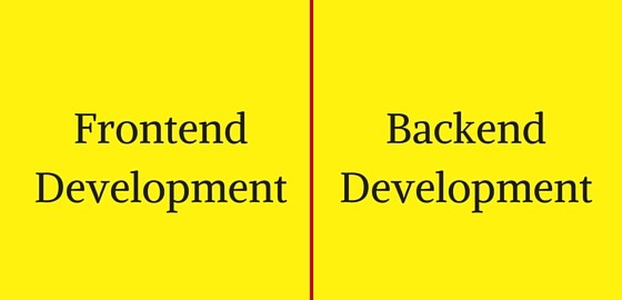 Frontend vs Backend Developer : who’s what?