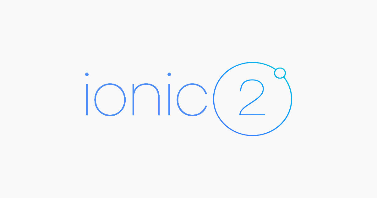 front-end development tools 2018-ionic-2