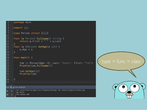 Top Object oriented programming languages, programming languages list, Golang programming language