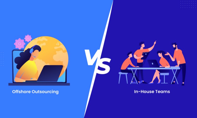 Offshore Outsourcing vs. Hiring In House Teams Which is Better for Your Business