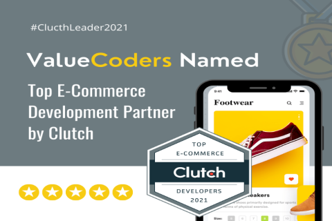 ValueCoders as Clutch’s Top E-Commerce Developer in India