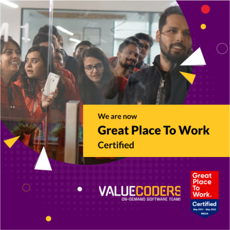 ValueCoders’ Big Achievement of the Great Title “Great Place To Work”