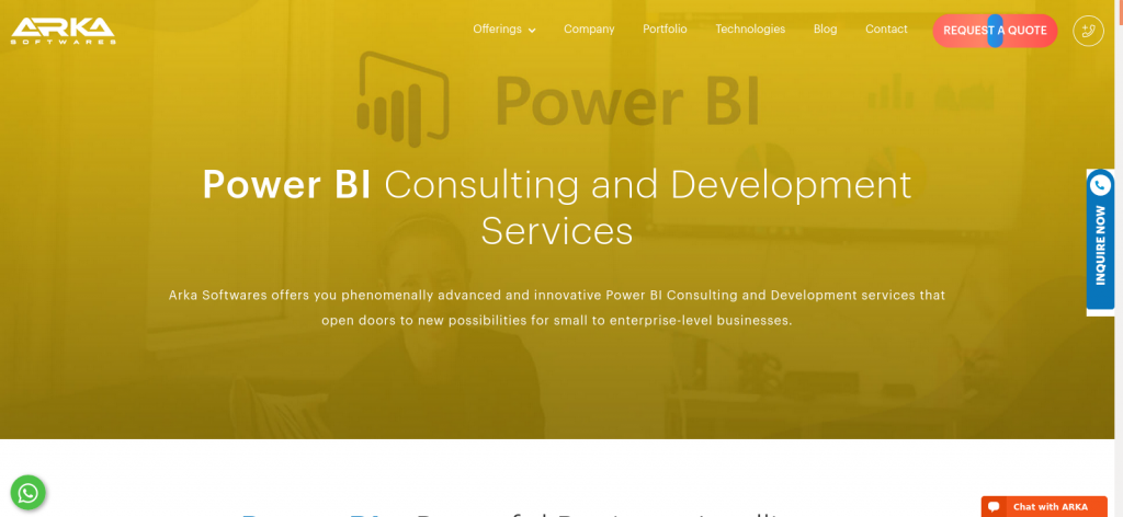 hire power bi development company