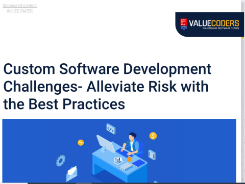 Custom Software Development  Challenges: Alleviate Risk with the Best Practices [White Paper/PDF]