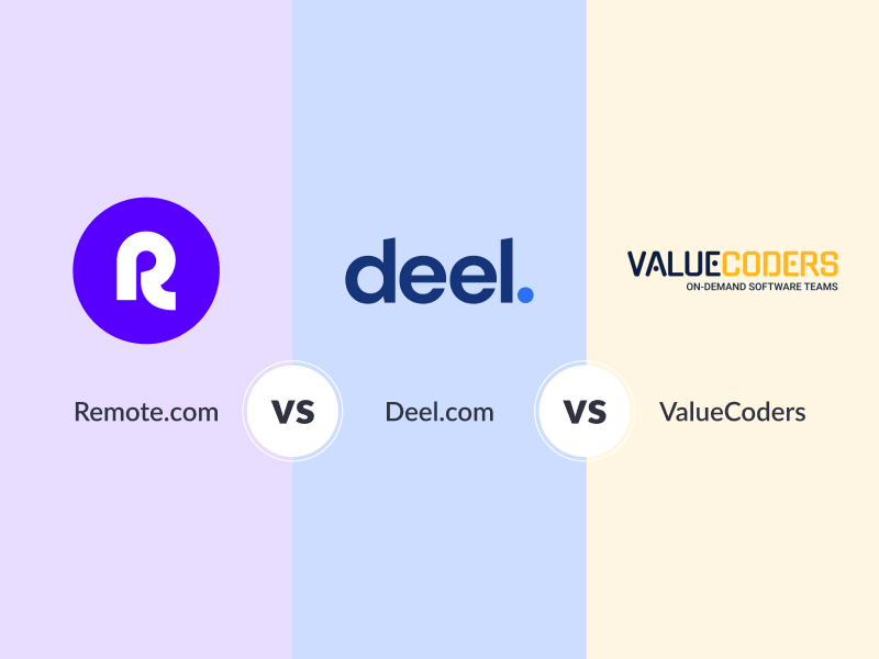 Remote vs Deel vs ValueCoders