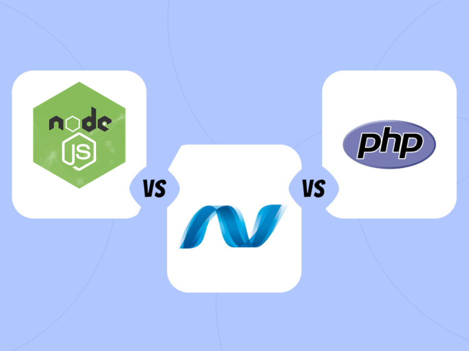 Node.js vs .NET vs. PHP: Choosing the Right Stack for Software Development