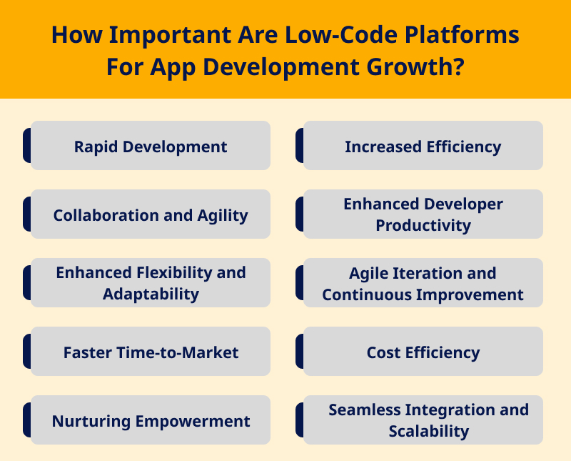Importance of Low code Platforms in Accelerating Application Development