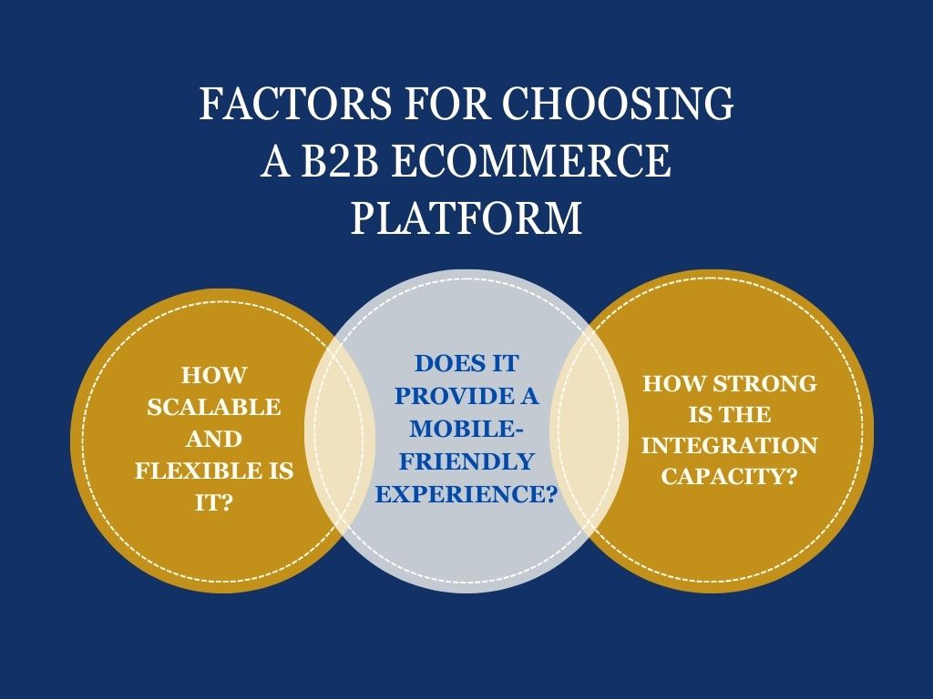  B2B eCommerce Platform factors