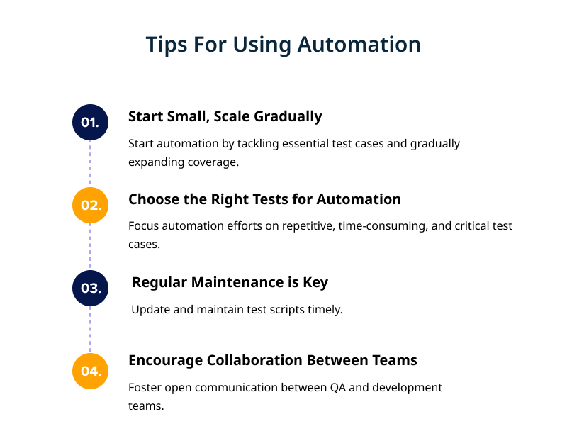 Tips for Using Automation