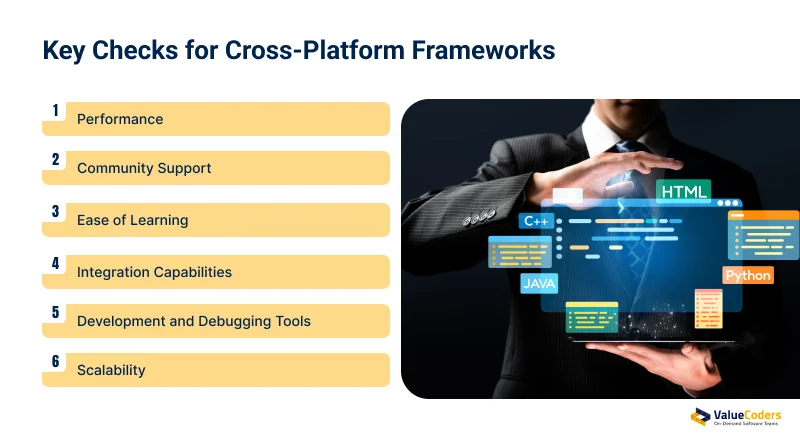 Key checks for cross platform framework