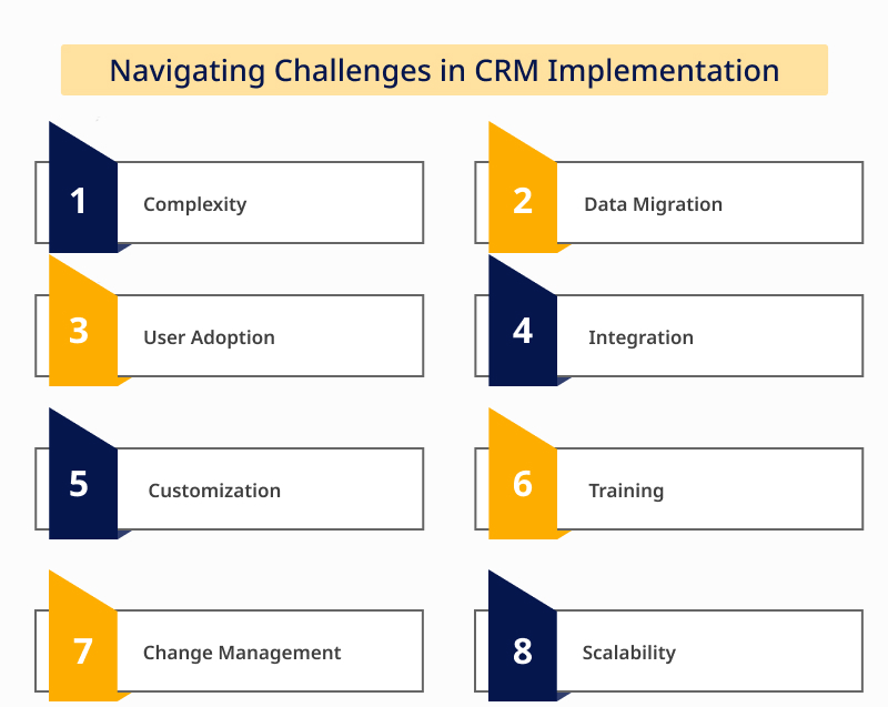 Navigating Challenges in CRM Implementation