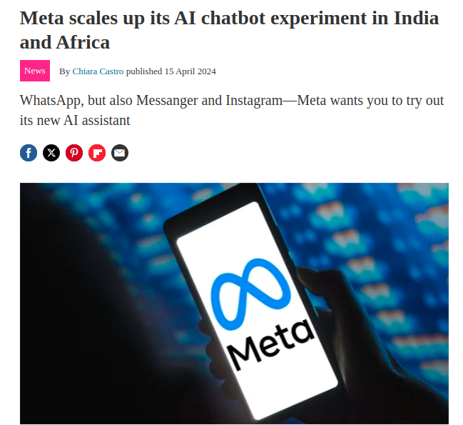 AI Chatbot experiment