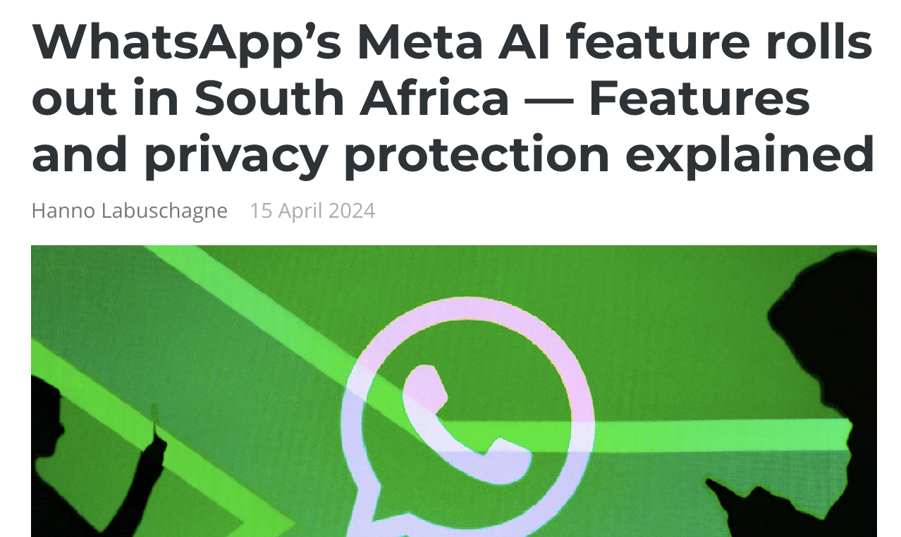 whatsapp meta's AI