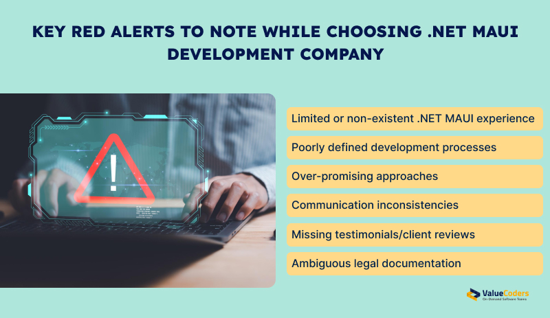 Top Red Flags to Look For When Choosing .NET MAUI Development Companies