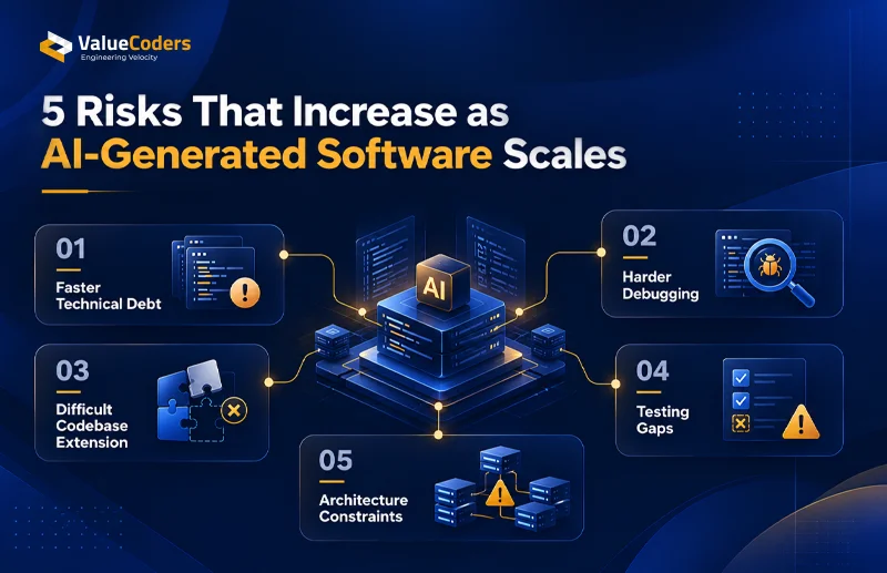 5 Risks That Can Surface as AI Generated Software Scales 5 Risks That Can Surface as AI Generated Software Scales