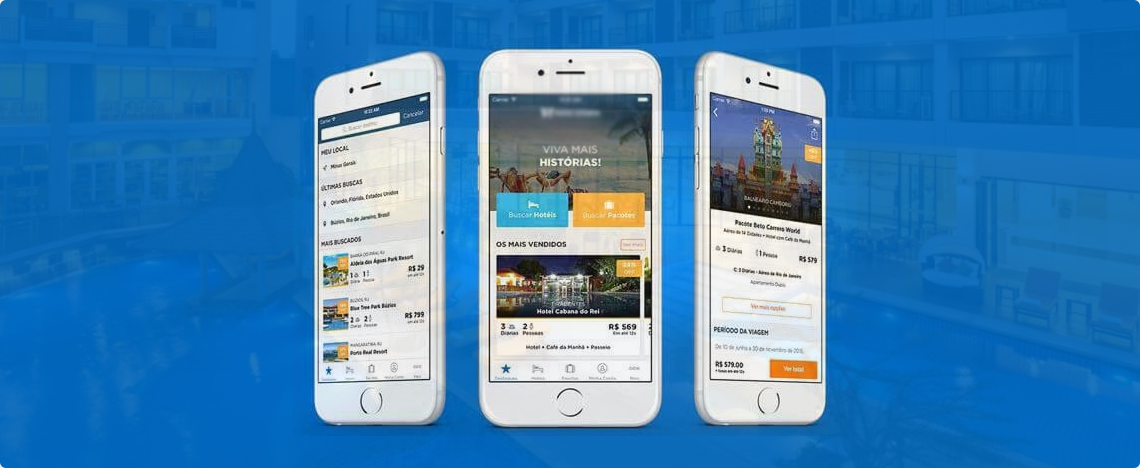 Online Hotels & Flights Booking App
