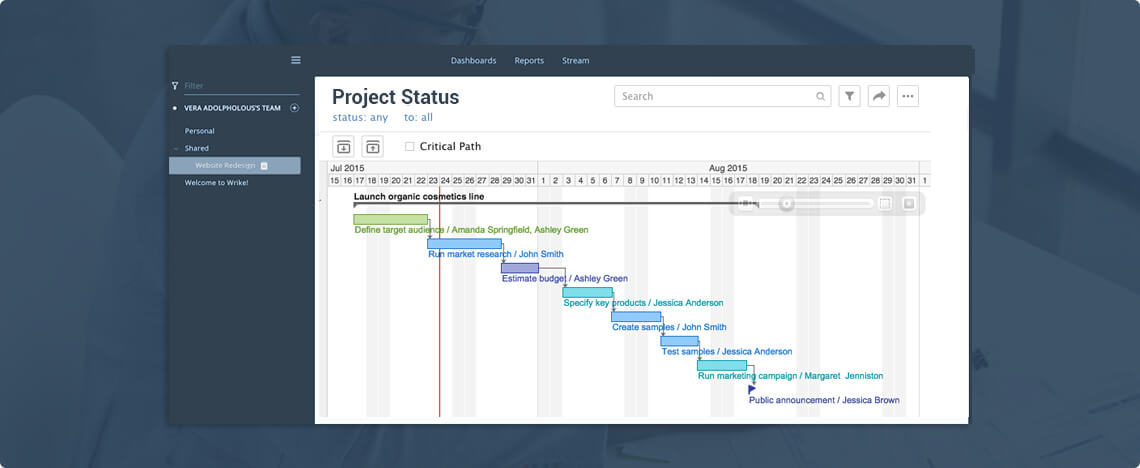 A Project Management System
