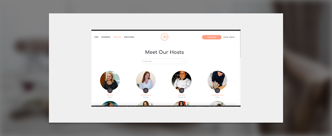 Online Home-cooked Food Platform