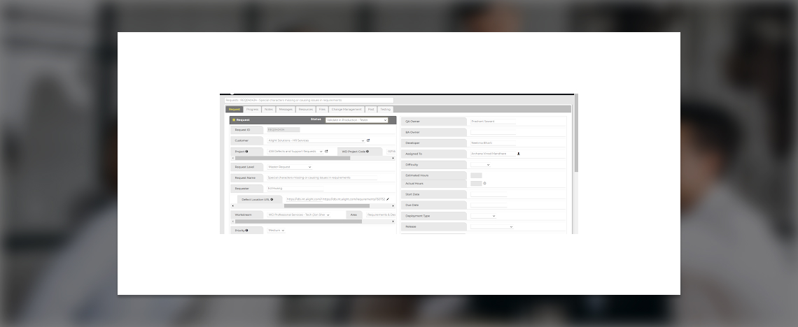 CRM Tool Application