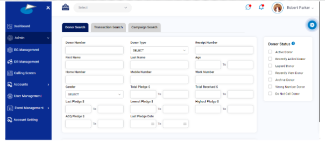 CRM Tool For A Donation Platform