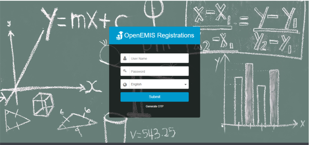 Student Registration Platform for OpenEMIS