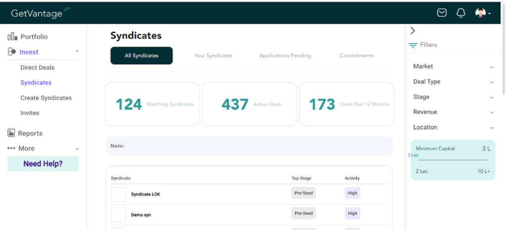 Investor Friendly Fintech Platform