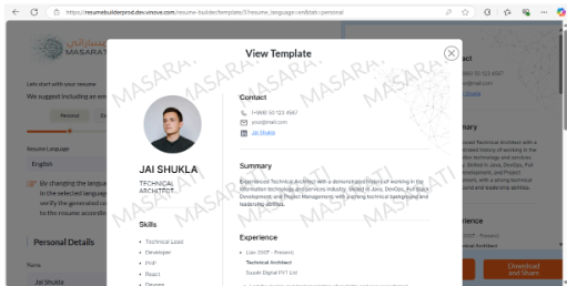 Resume Builder