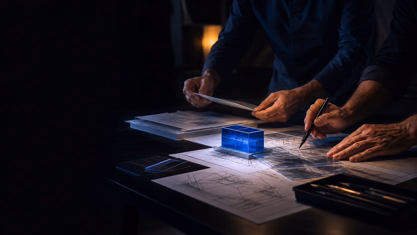 A commercial lead turning a scoping conversation into a written proposal.